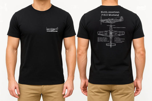 Camiseta Premium P-51 Mustang A5