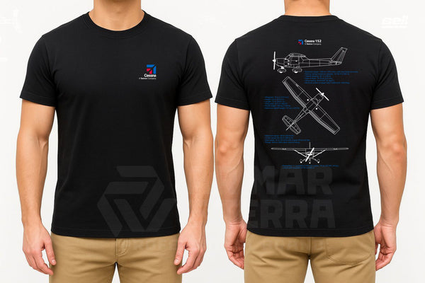 Camiseta Premium Cessna 152 A7C